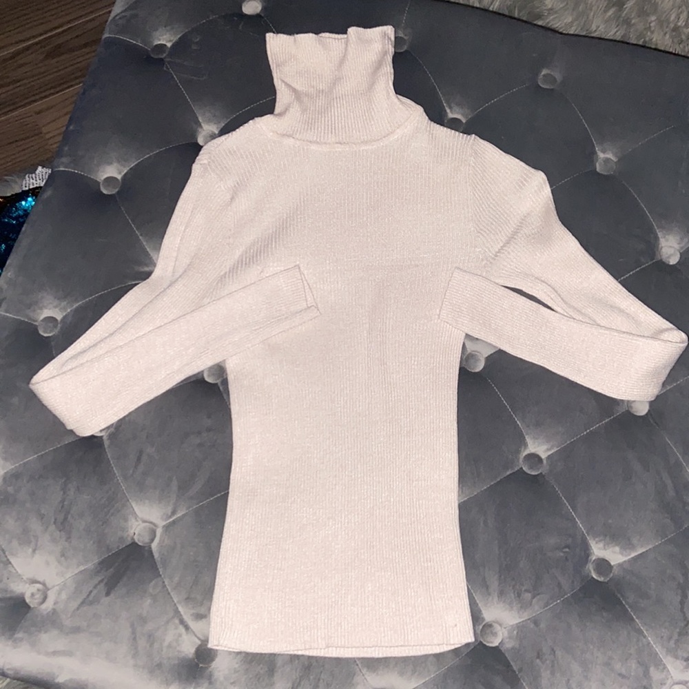 Ribbed turtleneck